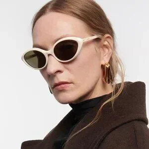 Celine | Accessories | Celine Women Sunglasses Ivory Khaki  display picture 2